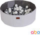 abo Ball Pit Classic made of Fabric 80x80x20cm....