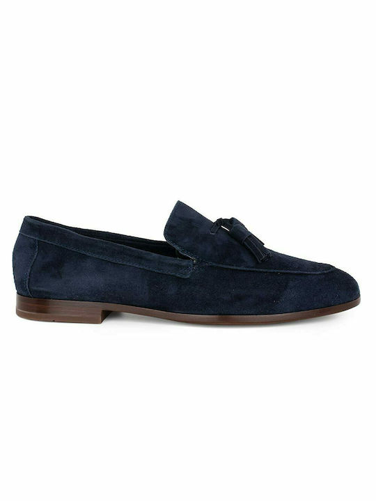 Frau Men's Leather Loafers Blue