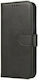 Hurtel Magnet Elegant Buchen Sie Synthetisches Leder Schwarz (Galaxy A53)