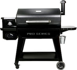 Pit Boss Pro 1600 Charcoal Grill with Wheels 158x81.3cm