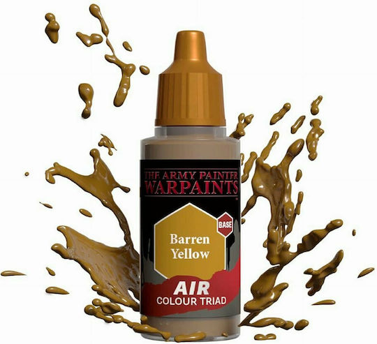 The Army Painter Air Triad Culoare Modelism Barren Yellow 18ml AW3121