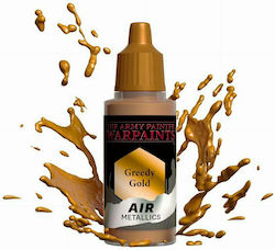 The Army Painter Air Metallics Greedy Gold 18ml The Army Painter Air Metallics Greedy Gold 18ml