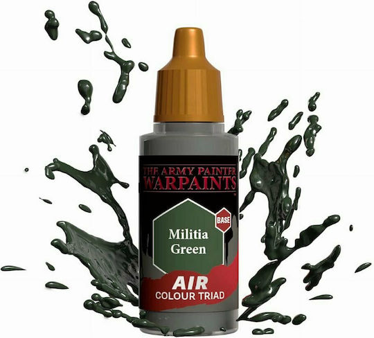 The Army Painter Air Triad Culoare Modelism Militia Green 18ml AW3110