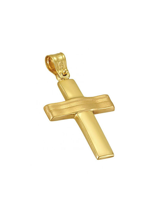 Goldkreuz ST26536G 14 Karat Goldkreuz