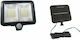 Arrango Wall Mounted Solar Light 260lm Cold White 6500K with Motion Sensor and Photocell IP65 12.5cmx11cmcm