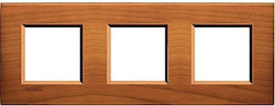 Legrand Living Light Horizontal Switch Frame 3-...