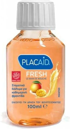 Plac Aid Fresh Μάνγκο Στοματικό Διάλυμα Καθημερινής Προστασίας 100ml