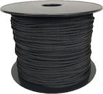 Rope Knitted 4mm Black