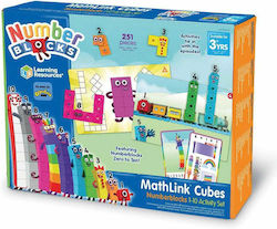 Learning Resources MathLink Cubes Numberblocks 1-10 Lehrspielzeug Wissen für 3+ Jahre