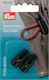 Prym Στοπ Κορδονιών Μαύρα 9x23mm 2τμχ
