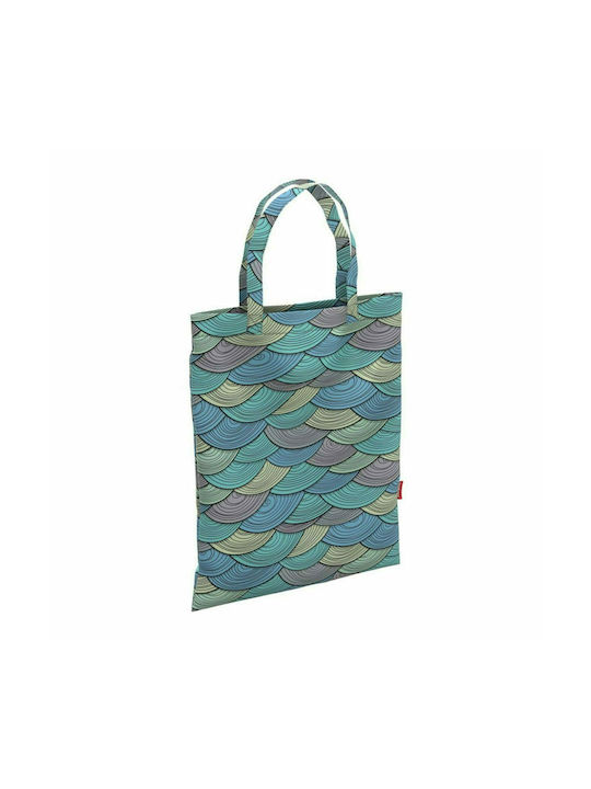 ErichKrause Emerald Wave Fabric Shopping Bag