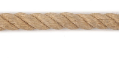 Twisted 4mm Jute Rope 1m Τετράκλωνο