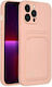 Forcell Back Cover Silicon cu Suport pentru Carduri Coral (iPhone 13 Pro Max)
