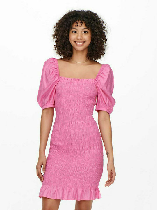 Only Summer Mini Dress Pink