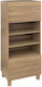 Βιβλιοθήκη Simply Smart Φυσικό 57x40x146εκ.