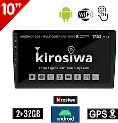 Kirosiwa CR-5559 Ηχοσύστημα Αυτοκινήτου Universal 2DIN (Bluetooth/USB/WiFi/GPS) με Οθόνη Αφής 10"