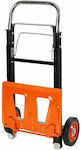 Black & Decker Καρότσι Μεταφοράς Πτυσσόμενο για Φορτίο Βάρους έως 90kg σε Πορτοκαλί Χρώμα