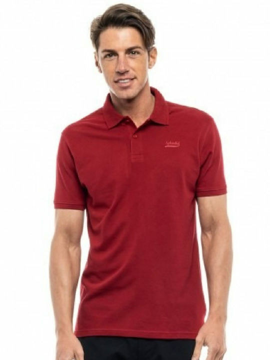 Splendid Polo Short Sleeve T-shirt Red