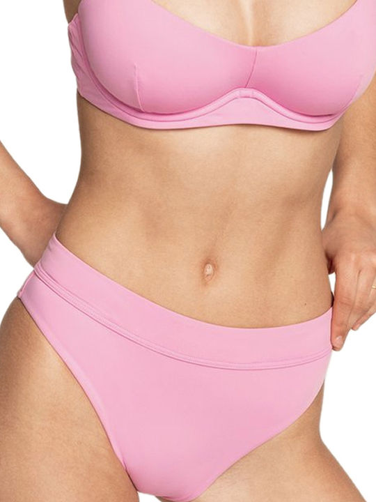 Maui Rider Bikini Slip Hohe Taille Paradise Pink