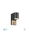 Trio Lighting Roya Стенно Външно Спот Осветление GU10 IP44 7x11.6x15εκ.