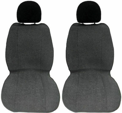 Carner Towel Seat Covers Set 2pcs Gray