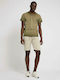 Guess Men's Shorts Chino Beige