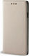 GreenGo Smart Magnet Book Δερματίνης Χρυσό (iPhone X / Xs)