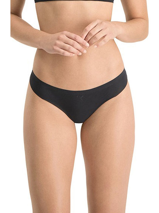 Damen Zeichenfolge 2Pack Nahtlos Schwarz