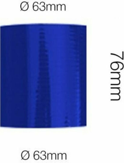 Simoni Racing Colier Silicon Mașină Aer Drept Diametru 63 Lungime 76mm Universal Albastru