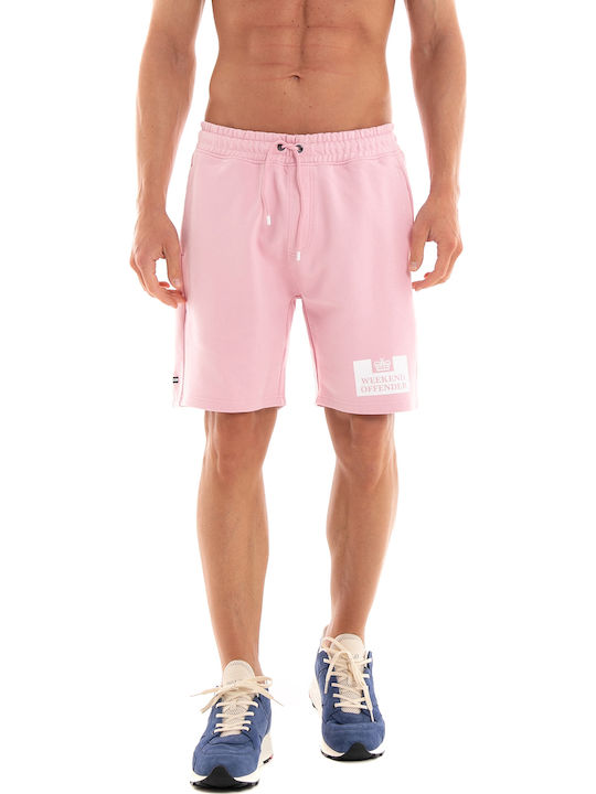 Weekend Offender Sportliche Herrenshorts Rosa