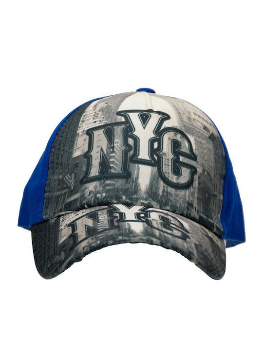 Papillon Kids Kids' Hat Jockey Fabric Blue