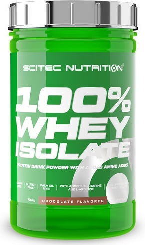 Scitec Nutrition 100% Whey Isolate Protein Whey Gluten Free with Flavor Chocolate 700gr