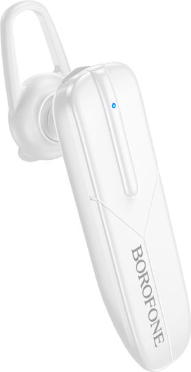 Borofone BC36 Earbud Bluetooth Handsfree Ακουστικό Λευκό