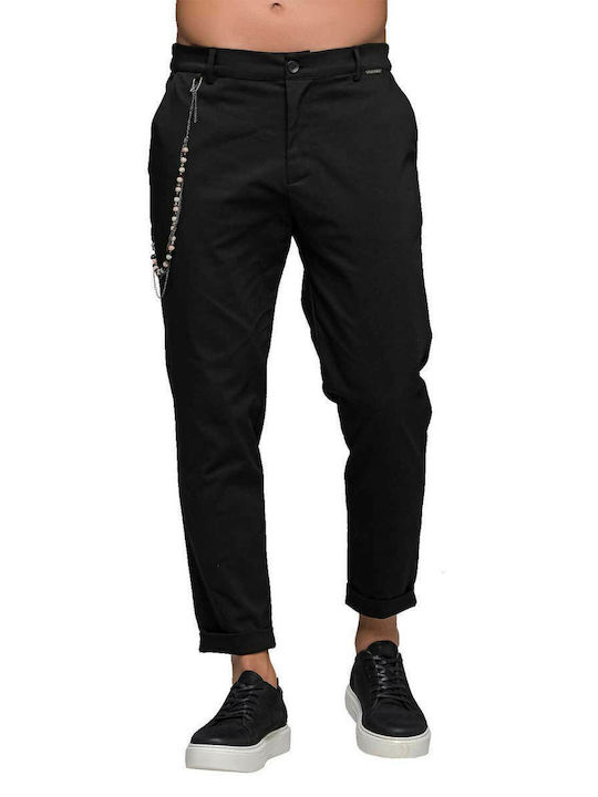 Ben Tailor Ανδρικό Παντελόνι Chino Ελαστικό σε Κανονική Εφαρμογή Μαύρο