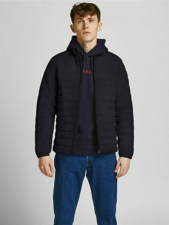 Jack & Jones Geacă Puffer Neagră De Iarnă