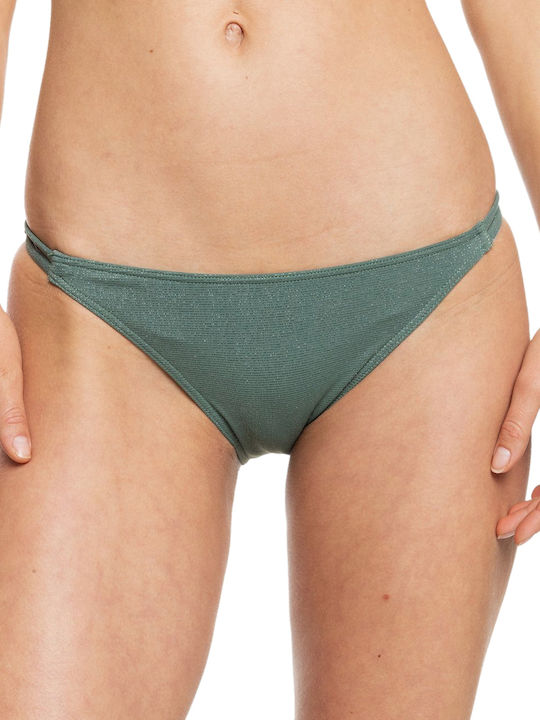 Roxy Shimmer Time Bikini Slip Laurel Wreath