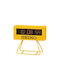 Seiko Seiko Tabletop Digital Clock Plastic Yellow QHL062Y