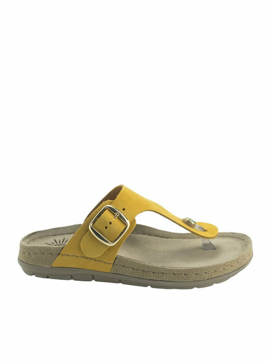 Sunny Sandal Sunny Sienna Leather Women's Flat ...