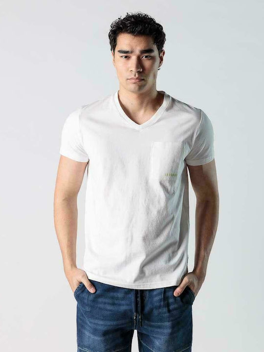 Devergo Men's Short Sleeve T-shirt White