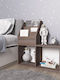 Kinderregal Boden Grau/Sonoma Eiche 71x30x78,5cm