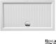 Roca Roma Правоъгълена Порцеланов душ 120x80см Бял