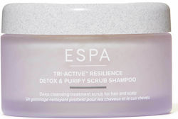ESPA Tri-Active Resilience Detox & Purify Scrub Σαμπουάν για Αναδόμηση/Θρέψη για Όλους τους Τύπους Μαλλιών 190ml