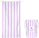 Dock & Bay Quick Dry Beach Towel Lilac 160x90cm