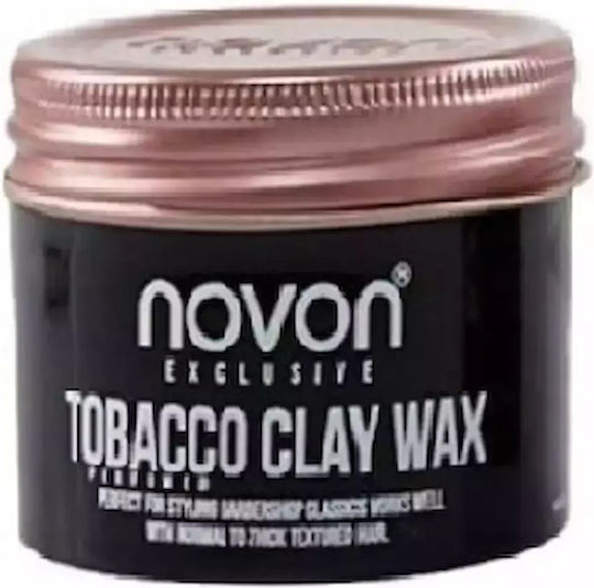 Novon Professional Exclusive Tobacco Clay Wax Κερί για Μεσαίο Κράτημα & Ματ Αποτέλεσμα 100ml