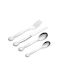 Viners 4-Piece Stainless Steel 18/10 Silver Cutlery Set