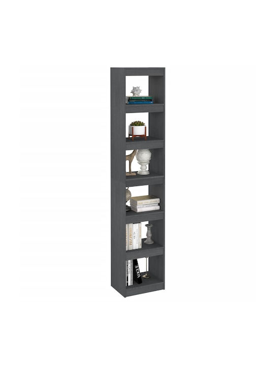 Shelving Unit Floor Grey 40x30x199cm