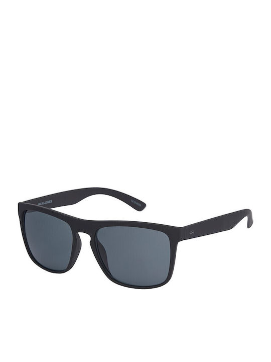 Jack & Jones Bărbați Ochelari de soare cu Negru Rame din plastic Cadru și Negru Lentilă