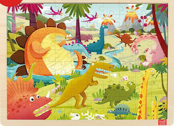 Wooden Kids Puzzle Δεινόσαυροι 100pcs for 3++ years Toi World