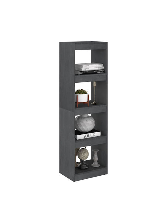 Shelving Unit Floor Grey 40x30x135.5cm