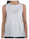 Women's Sports Sleeveless Top White